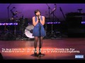 Krysta Rodriguez sings 'Ammonia' at Broadway Stands Up For Freedom 2011