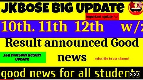class 10th result jkbose 2021 || class 12th result jkbose 2021 #result #jkbose
