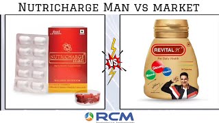 Nutricharge Man Vs Market Product Rcm Products Market Comparison With Qualityrcm Shining Stars
