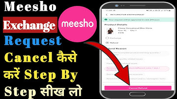 Meesho Me Exchange Order Cancel Kaise Kare || How To Cancel Exchange Request On Meesho || Meesho App
