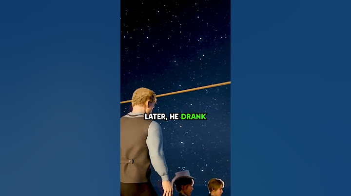Drunk Man Survived Titanic Disaster 😱 #shorts