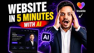I Stopped Coding My Portfolio After Trying This! | Lovable AI Tutorial
