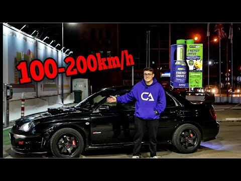 Subaru Impreza Wrx-ბანზე გატესტვა 100-200კმ/სთ|octan booster მუშაობს?