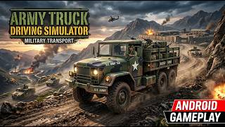 Army Truck Driving Simulator | transport Camand Military game | Android gameplay screenshot 3