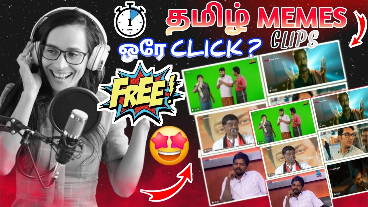 How to🔥Download🤩Tamil Memes💥Clips in Tamil💡|Memes in tamil|
