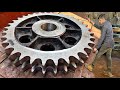 Crafting an Industrial-Scale Gear from Start to Finish | How It&#39;s Manufacturing ?