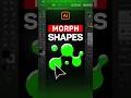 How to Morph Shapes in Illustrator #shorts #viral #logo #adobeillustrator #morph #graphicdesign
