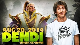 Dota 2 Stream: Na`Vi Dendi - Invoker (Gameplay & Commentary)