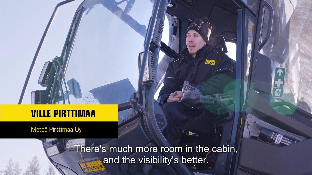 The PONSSE Scorpion customer testimonial