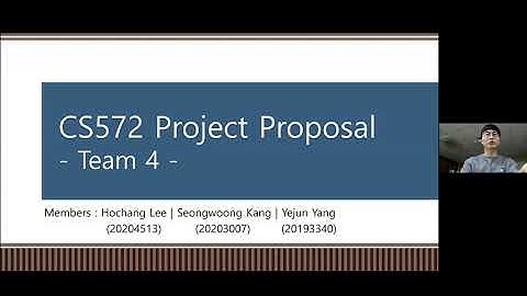 [2020]Team 4 - Proposal presentation