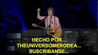 Paul McCartney- Hope Of Deliverance (Subtitulada Español) (Zócalo México: 2012)