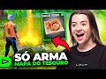 JOGAMOS SÓ COM ARMAS DO MAPA DO TESOURO NA LOUD FREE FIRE!!