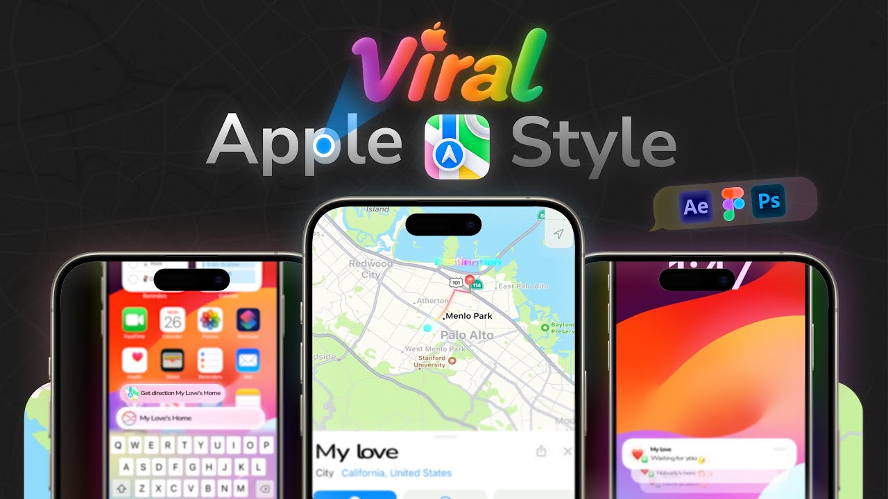 How To Create Viral Apple Style UI Short in After Effects full ...