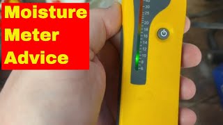 Important Damp Meter / Moisture Meter Advice