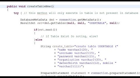 Create Table in Java Simple Billing Software Swing/SWT/AWT/Windows Builder Part 3 - Intact Abode
