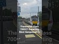 Thameslink Class 700027 Departing West Hampstead TL #trainspotting #trainvlogs #fortheloveoftrains