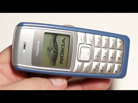 Nokia 1110i Blue - grey. Оригинальный Ретро телефон из Германии. Капсула времени 2007 год (5138)