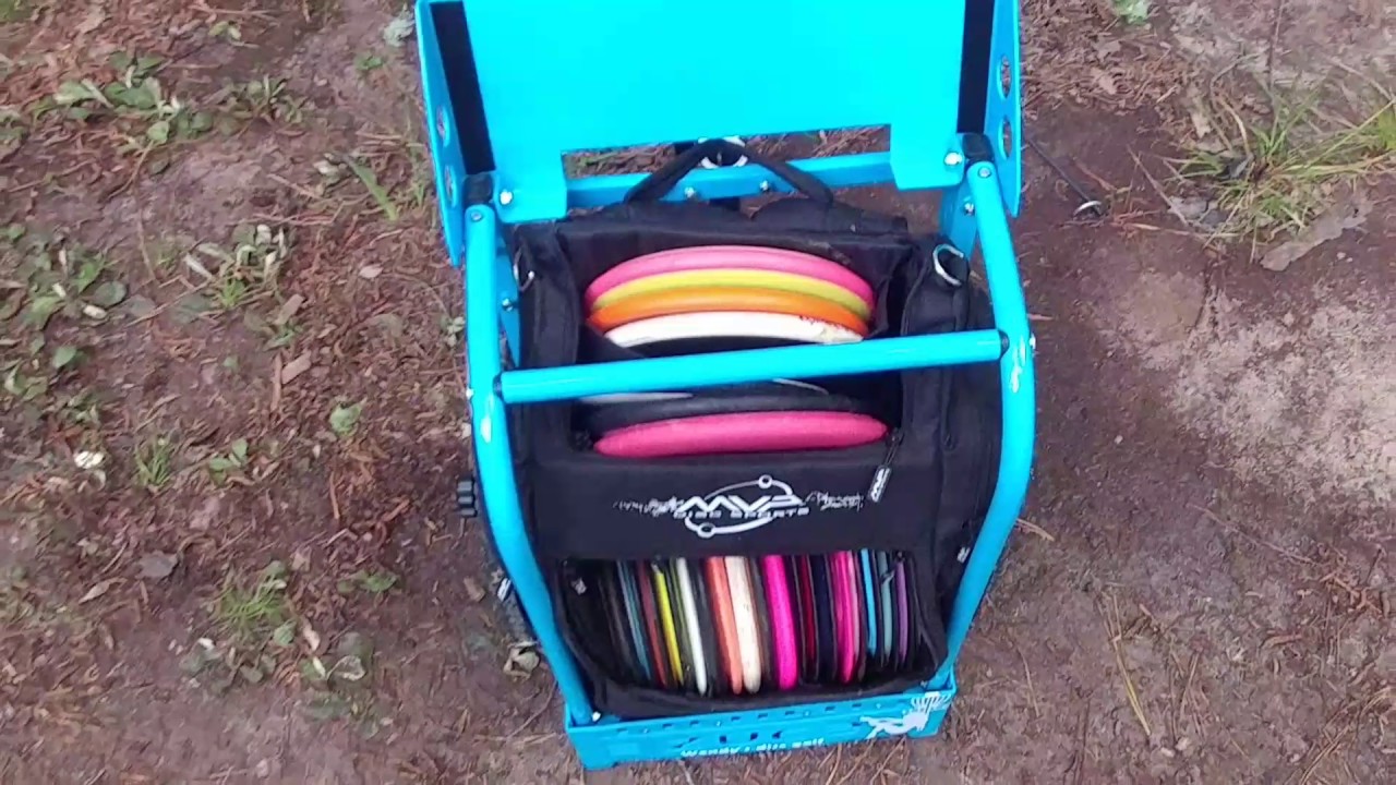 Zuca cart with MVP Voyager bag set up video YouTube