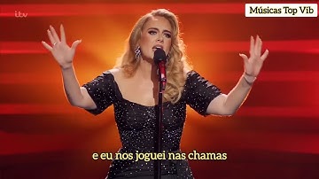 Adele - Set Fire To The Rain (Tradução/Legendado) (Live An Audience With Adele)