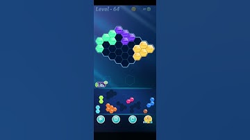 Block! Hexa Puzzle~Blended A block 7 to 9 levels~ level-64