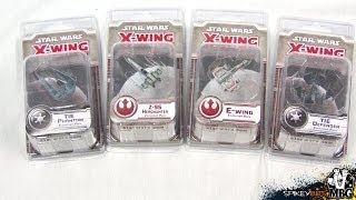 First Look Review X-Wing Wave 4 Ships Star Wars