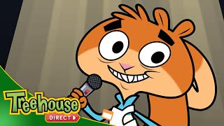 Scaredy Squirrel - Water Damage/Life Saver | Full Episode | Treehouse Direct