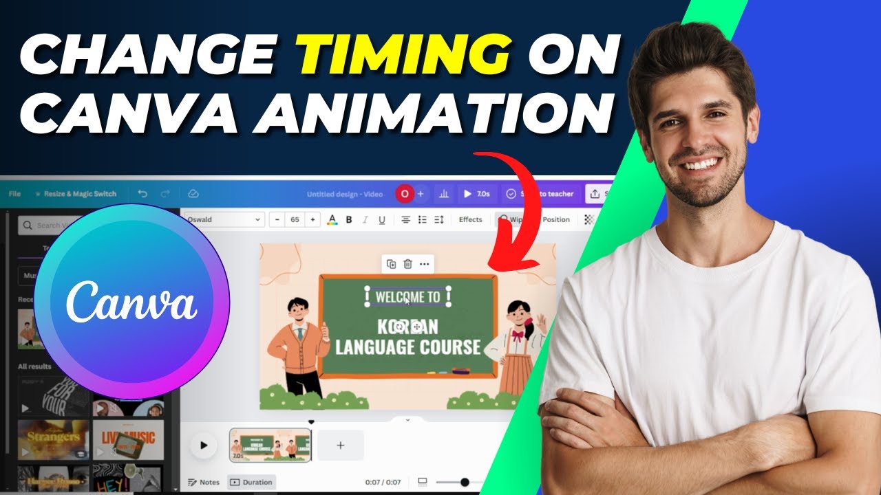 How To Change Timing on Canva Animation | Step-by-Step Guide - YouTube