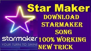 How To Download Starmaker Songs in Mobile/PC easy easy and Simple Trick screenshot 1