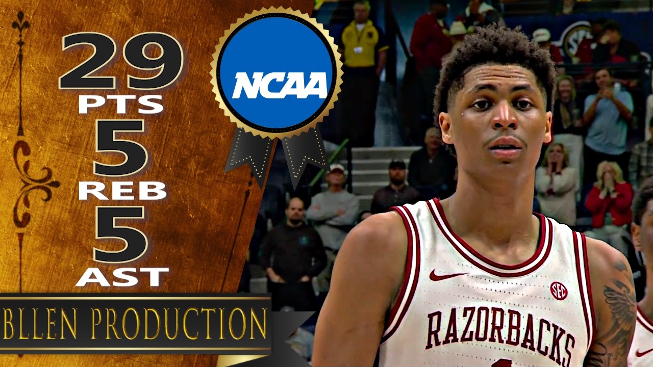 Meleek Thomas - Career-High 29 Pts Full Highlights｜Ole Miss Rebels vs Arkansas Razorbacks｜2026.03.14