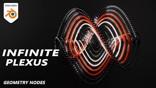 Famous Create Abstract Plexus Infinity Loop With Blender Geometry Nodes Profile