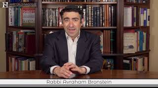 Rabbi Avraham Bronstein - Passover Message & Services, March 29, 2021