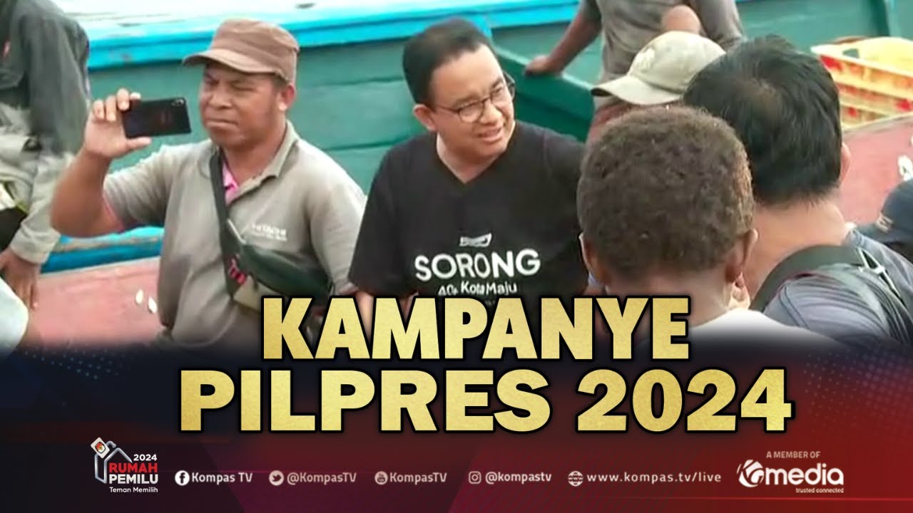 Capres Anies Baswedan Dialog dengan Nelayan di PPI Jempur, Sorong I 16 Januari 2024