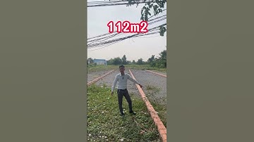 Đất Cần Giuộc. Diện tích 112m2, mặt tiền đường nhựa giá rẻ, SHR #datnencangiuoc