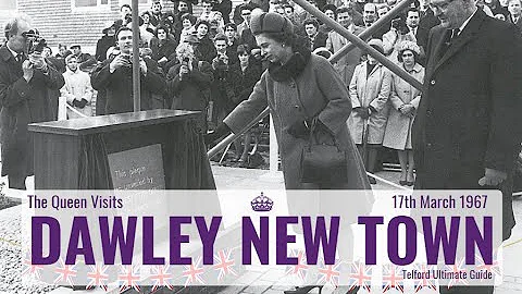 The Queen Visits Dawley New Town 17th March 1967