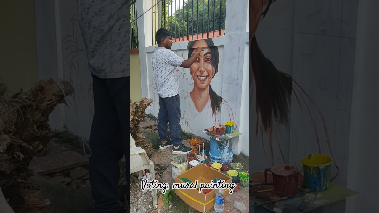 voting wall art🖌️🎨 