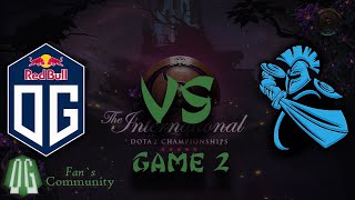 OG vs Newbee - Game 2 - The International 2019 - Main Event.