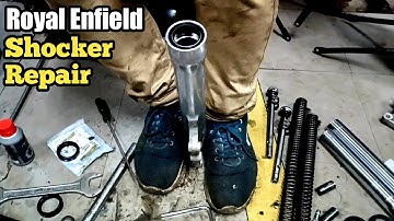 Royal Enfield Classic Shocker Repair | Front Shocker Repair Oil Change