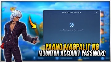 HOW TO CHANGE MOONTON ACCOUNT PASSWORD (FILIPINO) | Mobile Legends