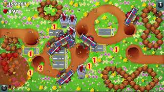 Btd 5 plat pt 1 (true 100%) (All medals on all maps, every daily, random and special challenge done)