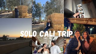 Traveling alone AGAIN!? |cali trip| rancho| 