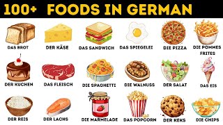 Full 100+ Foods In German|Learn German Foods Vocabulary❤️‍🔥 News