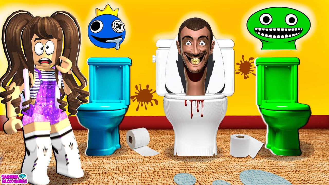 JOGO DE SOBREVIVENCIA MAS DO SKIBIDI TOILET NO ROBLOX 