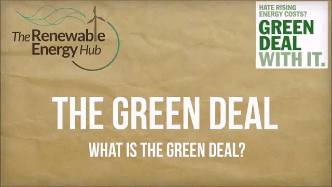 What is The Green Deal? YouTube