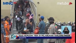 2.020 Pemudik KM Dobonsolo Tiba di Pelabuhan Tanjung Priok - LIS 11/06