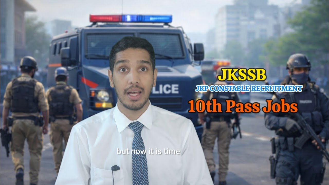JK Police Constable 2026 🔥 | Fresh Vacancy Update | J&K Jobs 2026