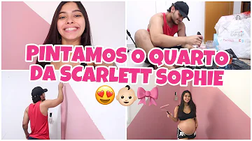 Como pintar o quarto do bebê menina?