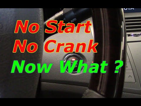 No Crank No Start Push Button Ignition 2008 Toyota Avalon ... chrysler town and country engine diagram 