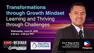 Part 1: Transformations through Growth Mindset | Eric Riego De Dios screenshot 1
