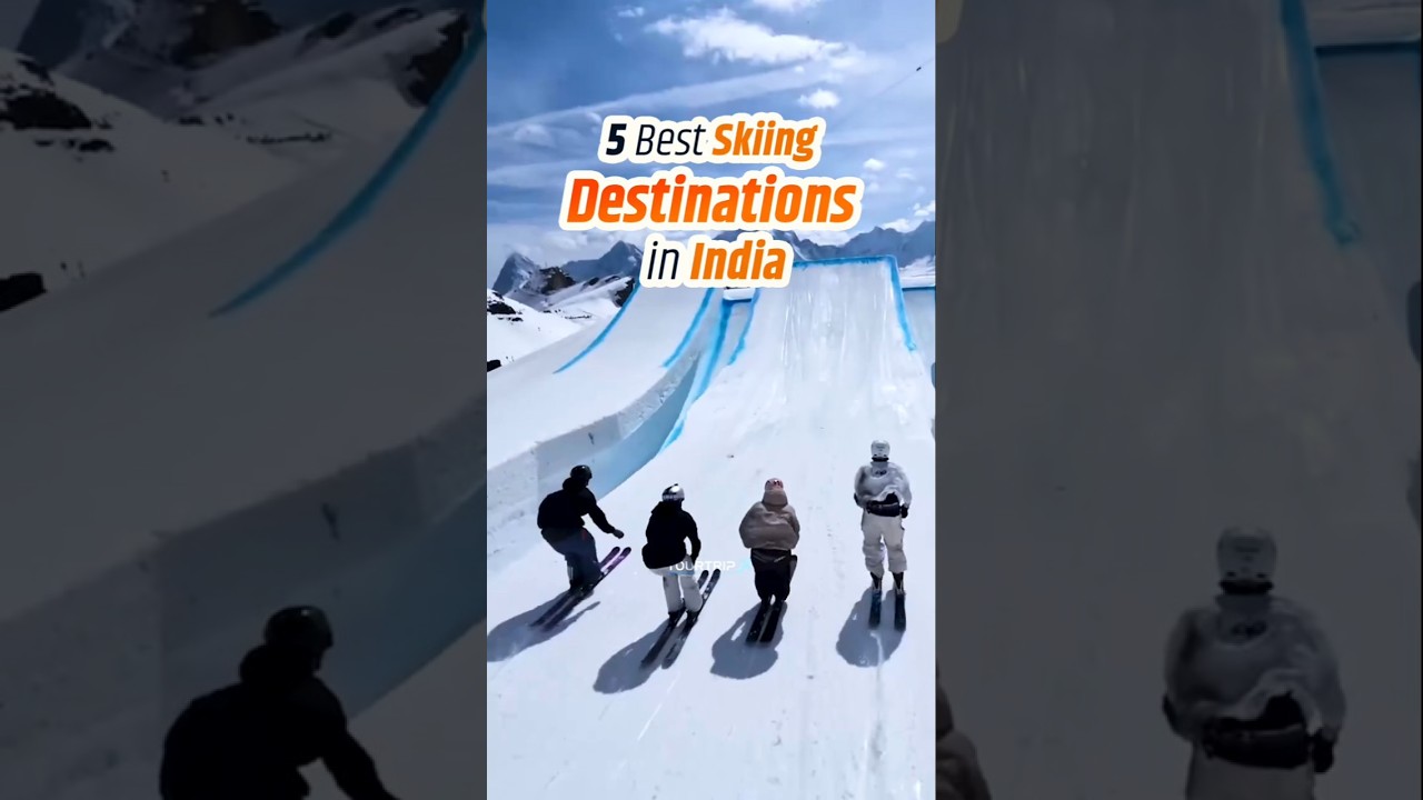 5 Best Skiing Destinations in India | Auli, Gulmarg, Solang Valley, Kufri & Narkanda