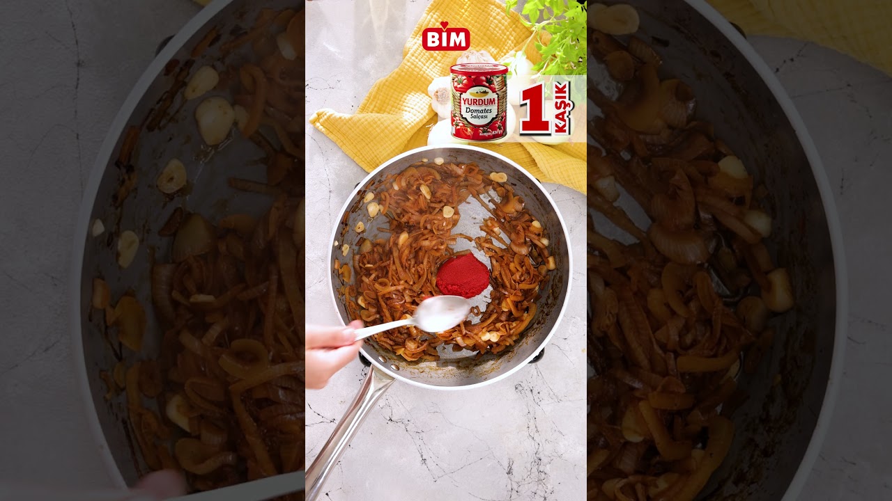 Karamelize Soğanlı Makarna | Yemek Tarifi | BİM Karamelize Soğanlı Makarna | Yemek Tarifi | BİM